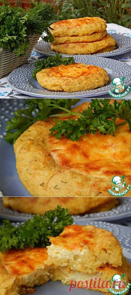 Кукурузно-картофельные лепешки с брынзой - кулинарный рецепт