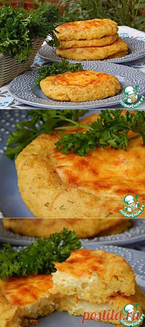 Кукурузно-картофельные лепешки с брынзой - кулинарный рецепт