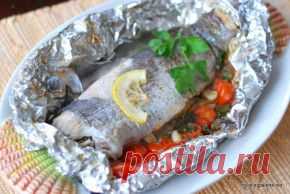 Форель с помидорами черри в фольге - Нина Фомина, Cooking Palette » Cooking Palette