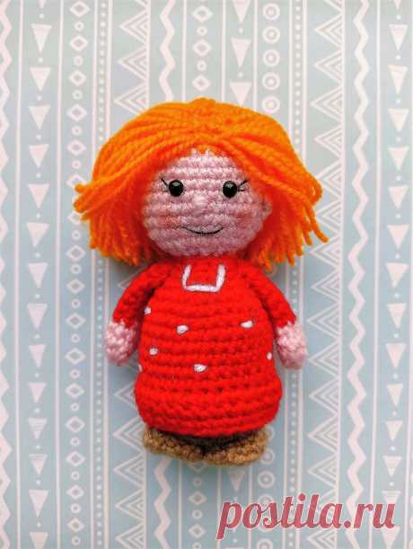 PDF Кузя крючком. FREE crochet pattern; Аmigurumi doll patterns. Амигуруми схемы и описания на русском. Вязаные игрушки и поделки своими руками #amimore - домовой, маленький домовёнок Кузя из детского мультфильма.