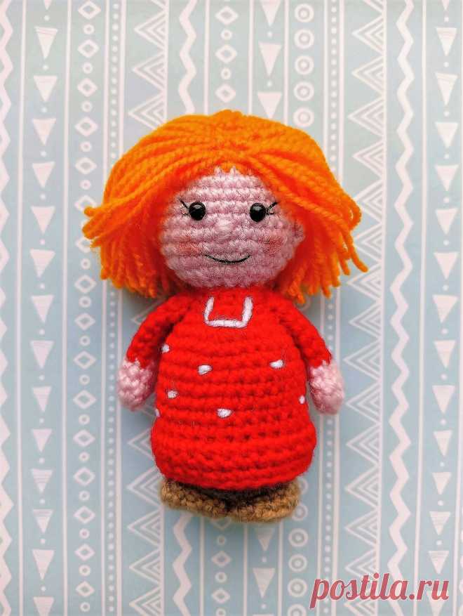 PDF Кузя крючком. FREE crochet pattern; Аmigurumi doll patterns. Амигуруми схемы и описания на русском. Вязаные игрушки и поделки своими руками #amimore - домовой, маленький домовёнок Кузя из детского мультфильма.
