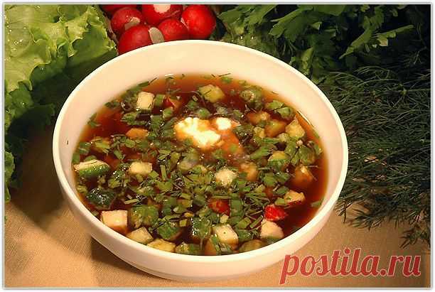 Новый рецепт окрошки
