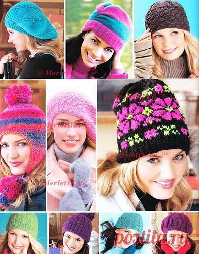 2014 VK Knit Simple 50 Hats and Caps + мегаподборка более 200 моделей