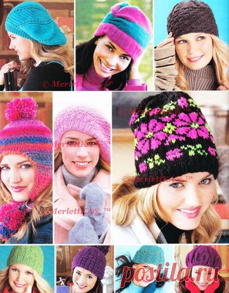 2014 VK Knit Simple 50 Hats and Caps + мегаподборка более 200 моделей