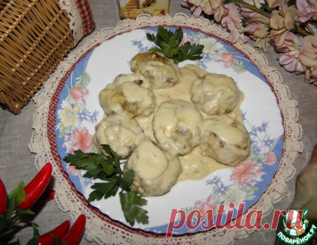 Мясные тефтели "Нежное удовольствие" – кулинарный рецепт