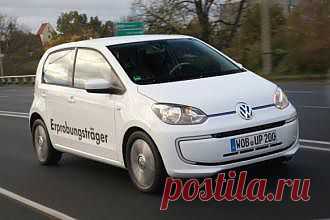 Дизель-электрический VW Twin-Up: Медленный, но очень экономичный