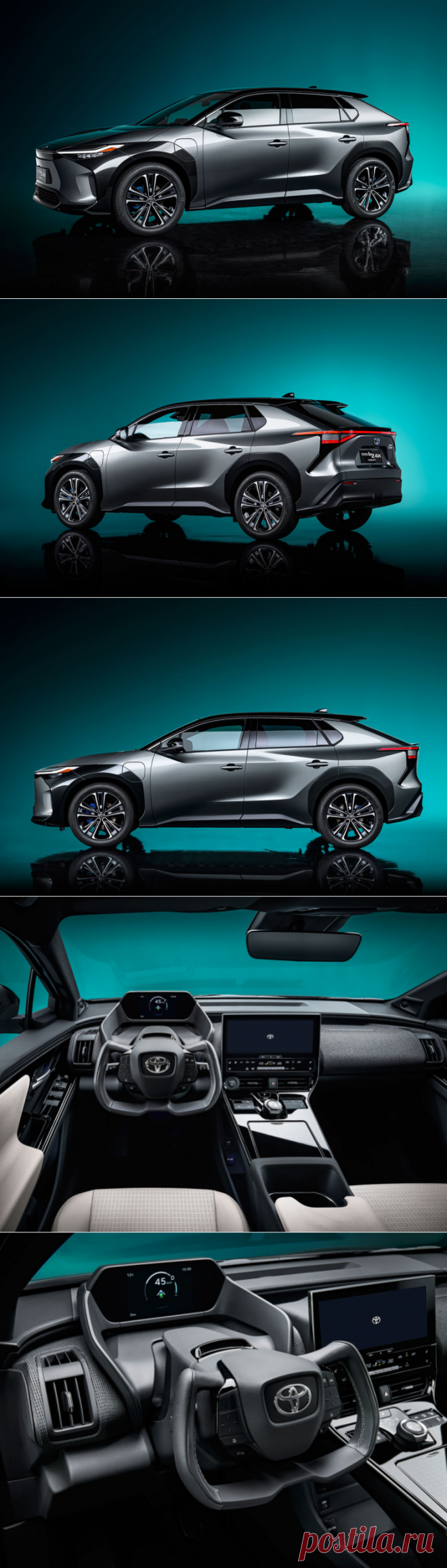 Toyota bZ4X – концептуальный электрокроссовер