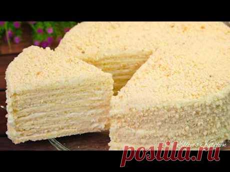 Нежное, как Мороженое! Творожный торт Наполеон! Просто и очень вкусно!
