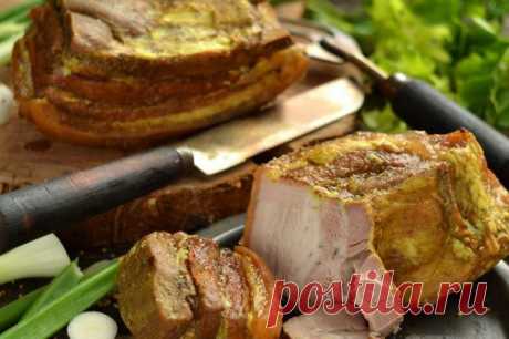 Быстрая и вкусная домашняя ветчина из свинины