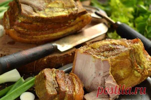 Быстрая и вкусная домашняя ветчина из свинины