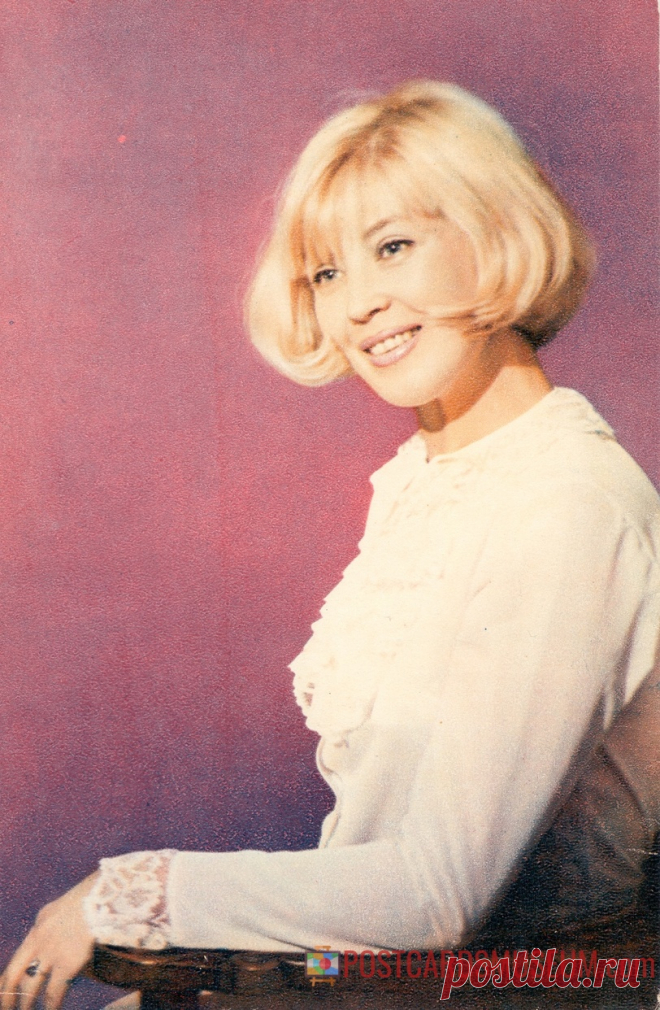 1970. Нина Шацкая - о1306 | POSTCARDSMUSEUM.com