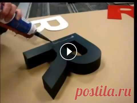 Объемные 3D буквы из пенопласта Купить такие в Украине вы сможете тут...