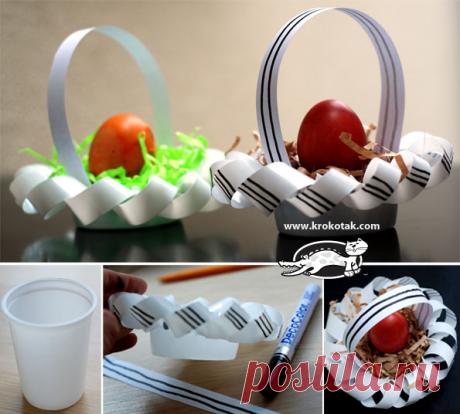 Plastic Cup and Container EGG STANDS | krokotak
