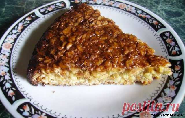 Пирог из овсянки — то, что нужно