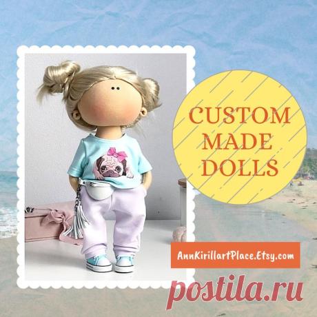 Tilda Interior Decor Doll Fabric Cloth Doll Baby Doll for | Etsy