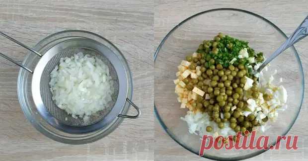 (99+) Салат «Чайка» с зеленым горошком и яйцом - Будет вкусно - 27 ноября - 43732505751 - Медиаплатформа МирТесен