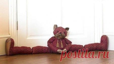 от сквозняка- игрушка выручит..