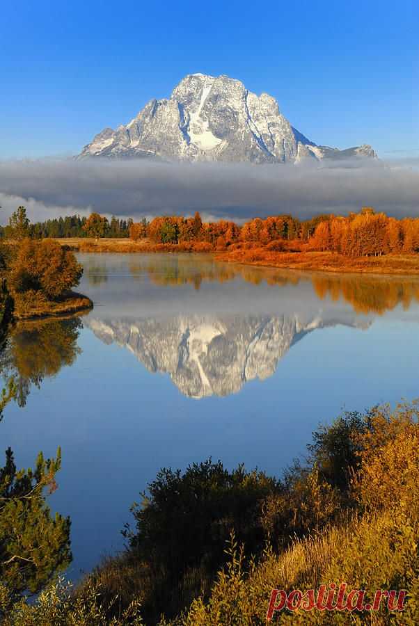 Ponderation — sublim-ature: Mount Moran Fall by Ovidiu Moise