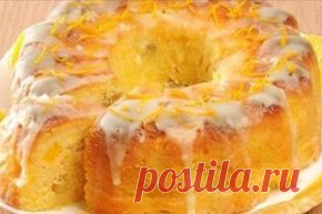 Постный апельсиновый кекс. Невероятно вкусная выпечка