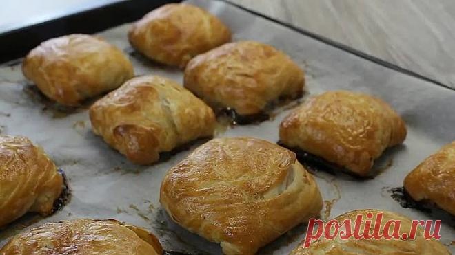 Сочная и сытная слоеная самса! Сытно и аппетитно!