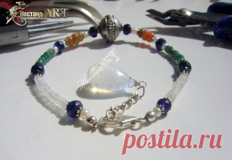 Работа с кримпами и тросом: тренируем надежную фиксацию и аккуратную маскировку кримпов - Ярмарка Мастеров - ручная работа, handmade