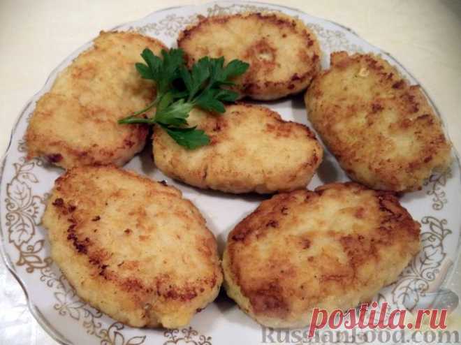Рецепт: Котлеты из хека (минтая) на RussianFood.com