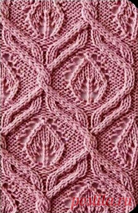 Узоры спицами в копилку