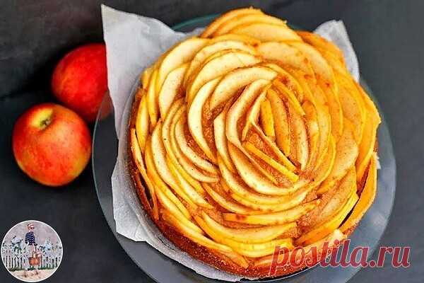 Диетический яблочный пирог без сахара и муки😍 | OK.RU
