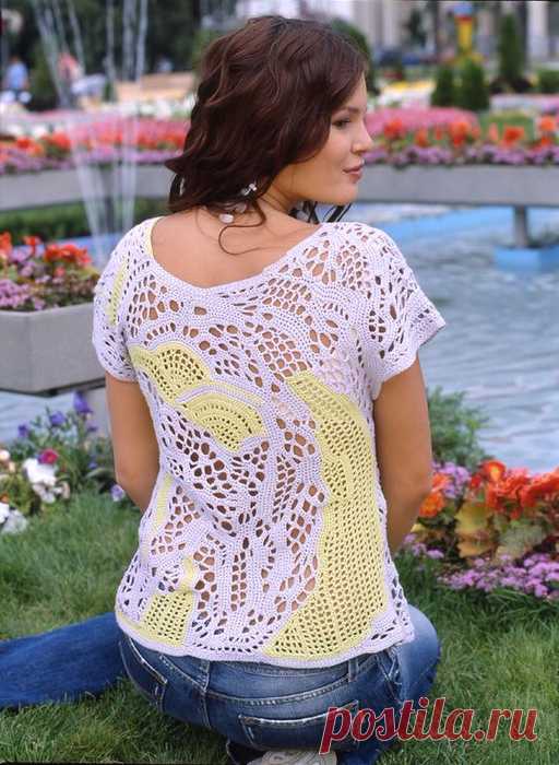 Филейный фриформ - Ажурный фриформ - Нерегулярное вязание. Крючком. МК. / Обсуждение на LiveInternet - Российский Сервис Онлайн-Дневников