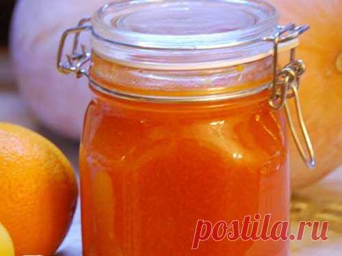 Варенье из тыквы и апельсина на зиму.