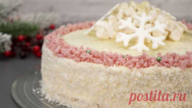 Приготовила вкусный домашний торт 