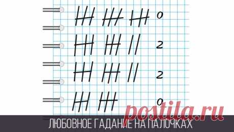Гадание на палочках на парня: значение, описание, правила