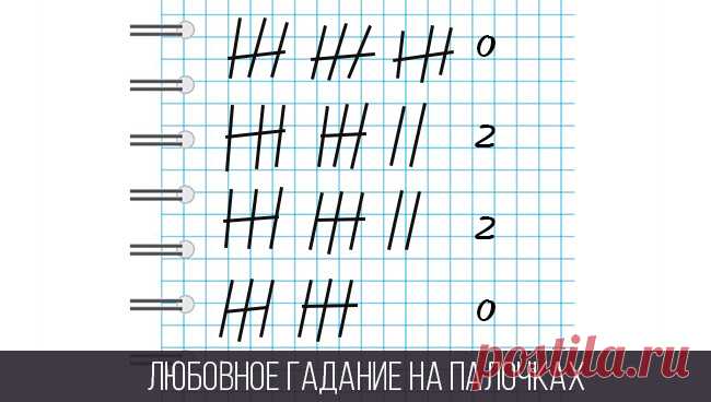 Гадание на палочках на парня: значение, описание, правила