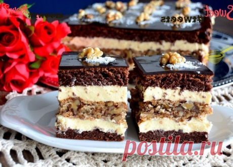 Торт &quot;Шоколадно-Ореховый&quot; | Sweet Twittes