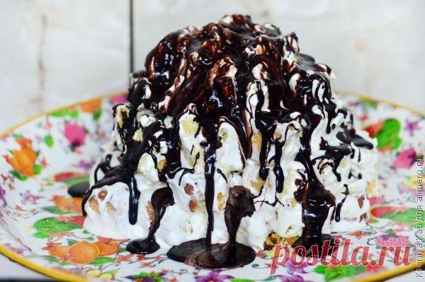 Торт "Графские развалины" бисквитный