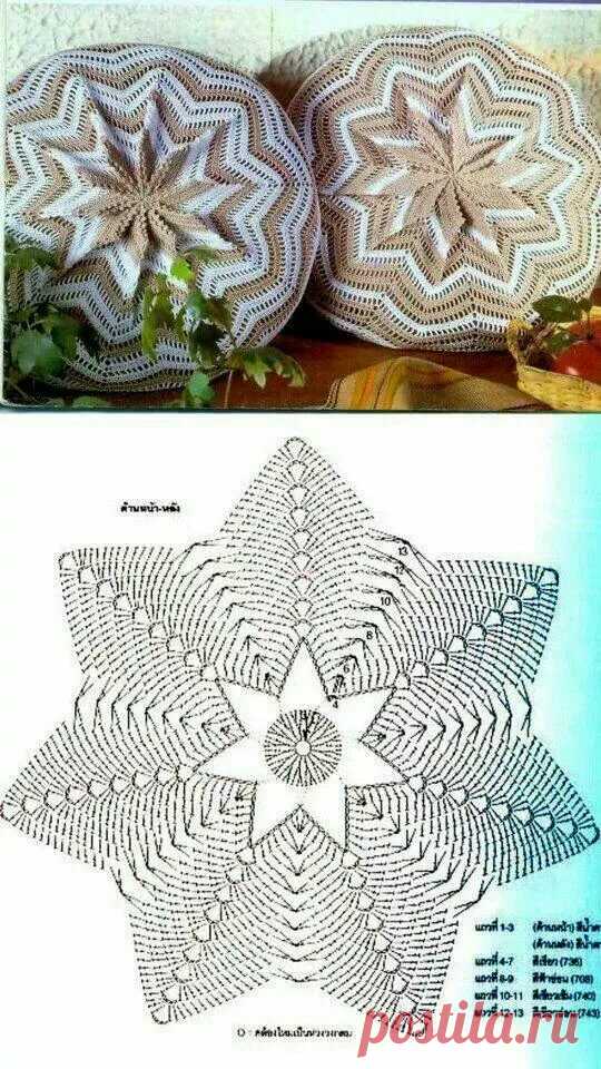 Подушки с вязаными чехлами — DIYIdeas