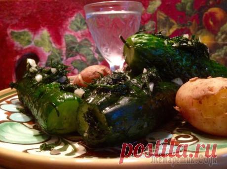 Быстрые малосольные огурцы в пакете