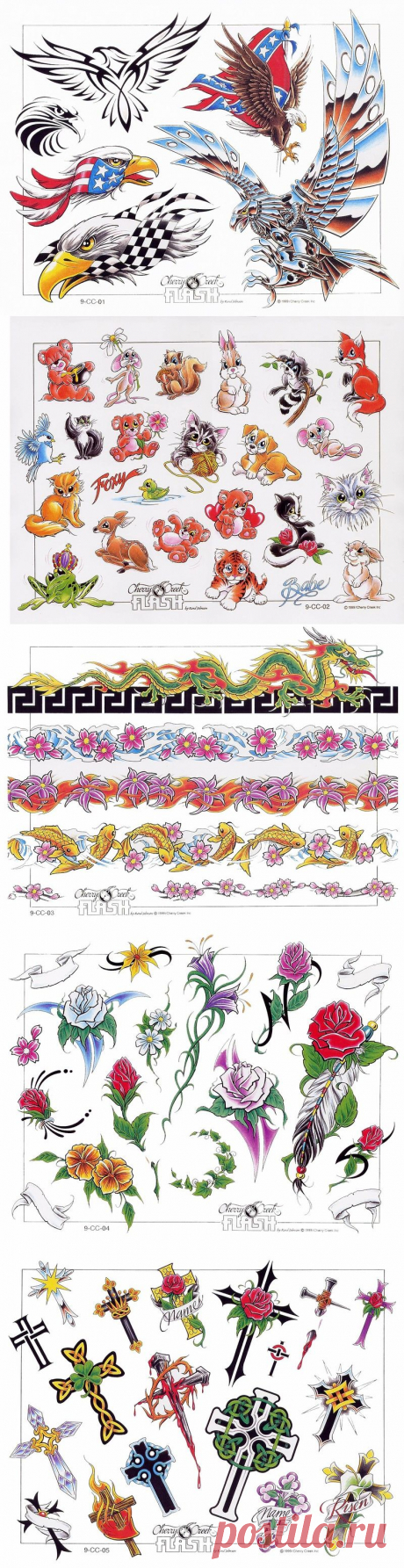 Tatoo Designes - эскизы и трафареты для творчества и рукоделия