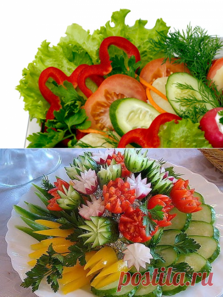 Домашний карвинг из овощей своими руками: фото, овощная нарезка оформление