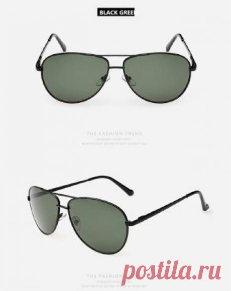 Солнцезащитные поляризованные мужские очки-авиаторы с зеленой линзой и пружинящими дужками за 380 грн. | Шафа Цена: 380 грн. - Солнцезащитные поляризованные мужские очки-авиаторы с зеленой линзой и пружинящими дужками, #13293879, Цвета: Чёрный, Зелёный, Размер: One size. Купить в Шафе недорого