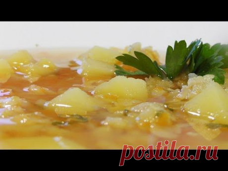 Суп гороховый постный. Великий Пост. .