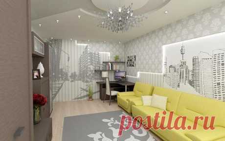 Серые обои: в интерьере фото, какого цвета подойдут, для стен светлые, темный фон, голубые под ламинат