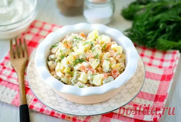 Чем заменить надоевший всем Оливье: салат Киевский — гости сметут его первым со стола - Пронедра - Медиаплатформа МирТесен