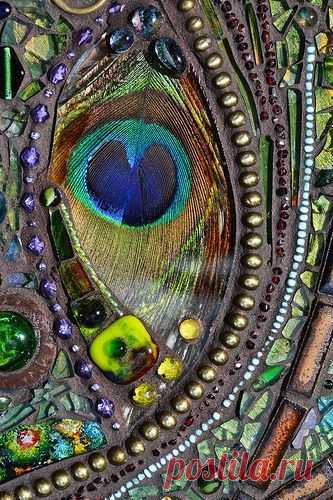 Найдено на сайте flickr.com. / Перо павлина