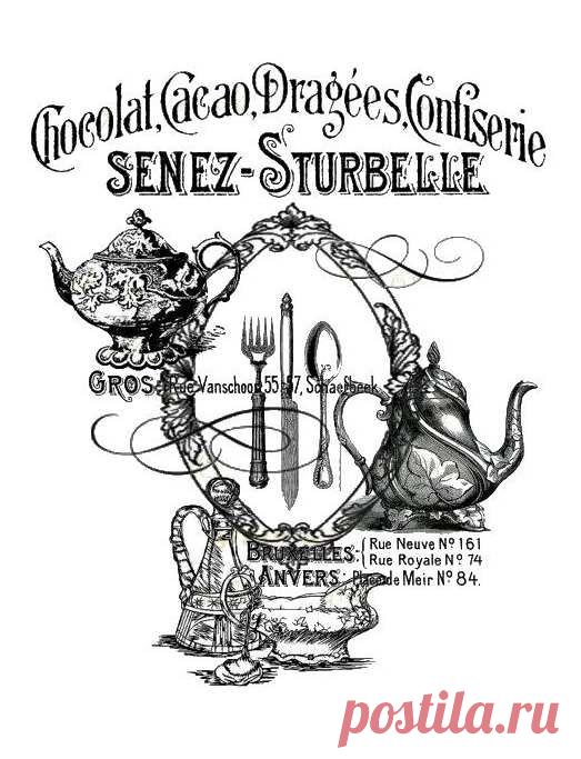 чёрно-белые картинки для декупажа со для распечатки - Поиск в Google