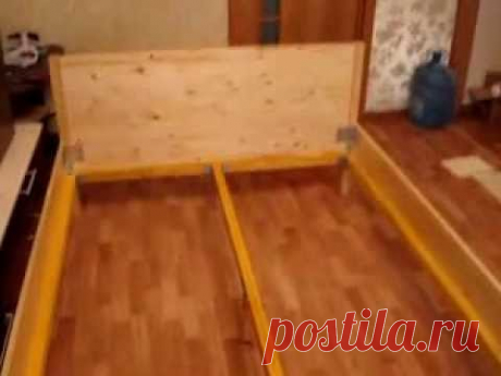 Кровать своими руками
