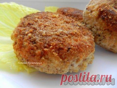 Рыбные котлеты из хека