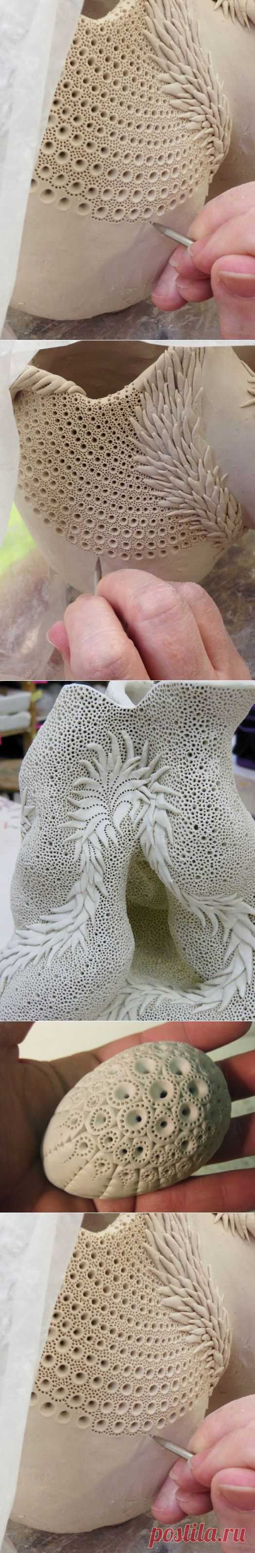 Лепка. Интересные фактуры Терри Хогана. Вдохновляемся!!!