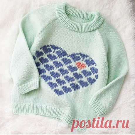 Схема для нежного свитера