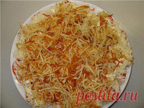 Салат &quot;Блондиночка&quot; | БУДЕТ ВКУСНО!